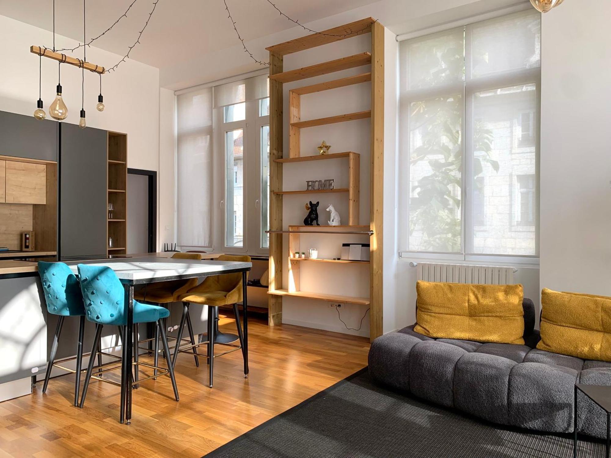 Les Fabuleux Appartements Du Coeur De Ville - Place Victor Hugo Besançon Esterno foto